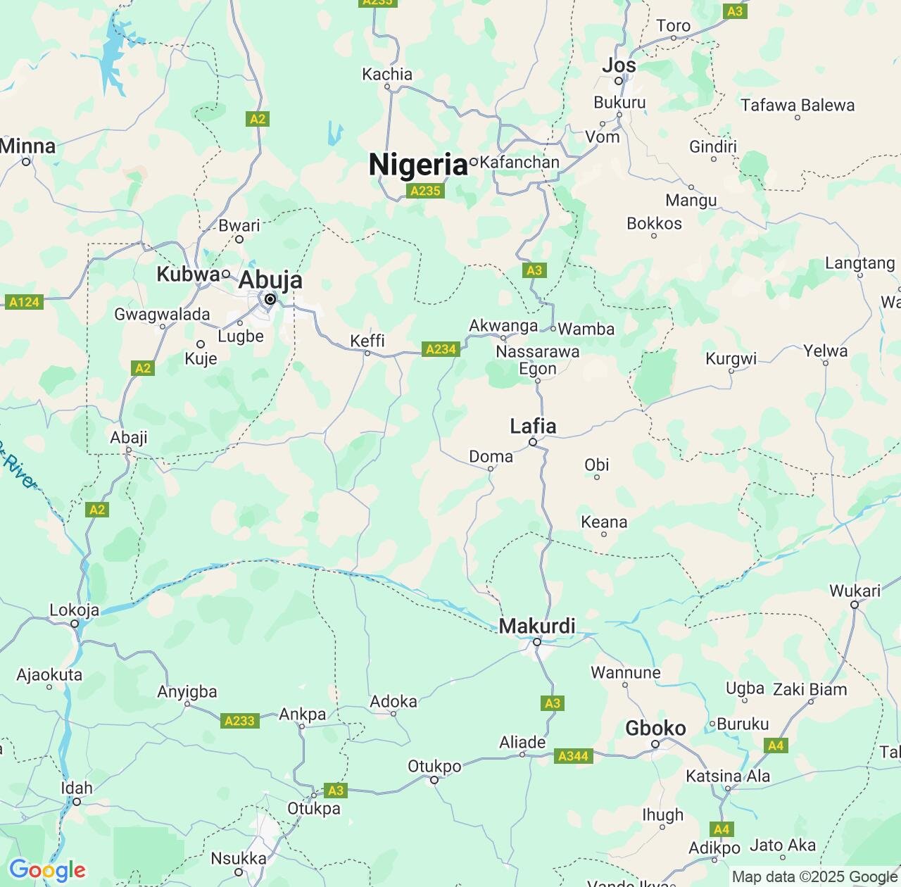 Map image for Intellectual Property Lawyers in Nasarawa State and Nigeria IP firms at coordinates  ; .