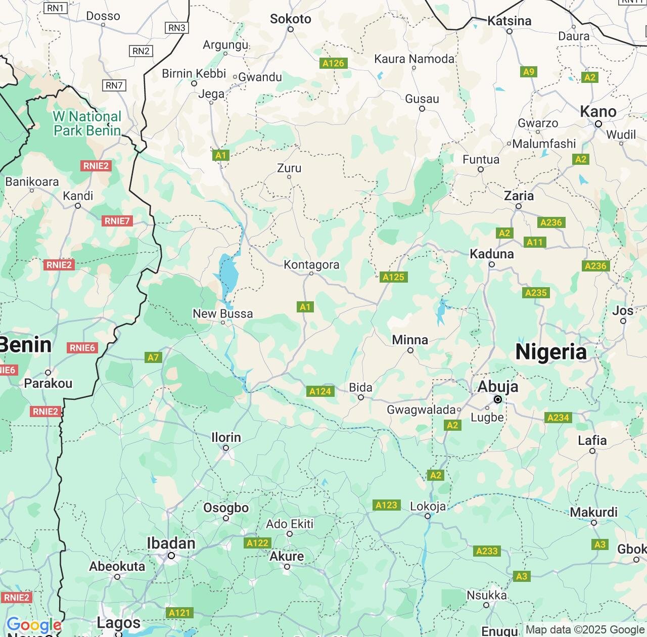 Map image for Intellectual Property Lawyers in Niger State and Nigeria IP firms at coordinates  ; .