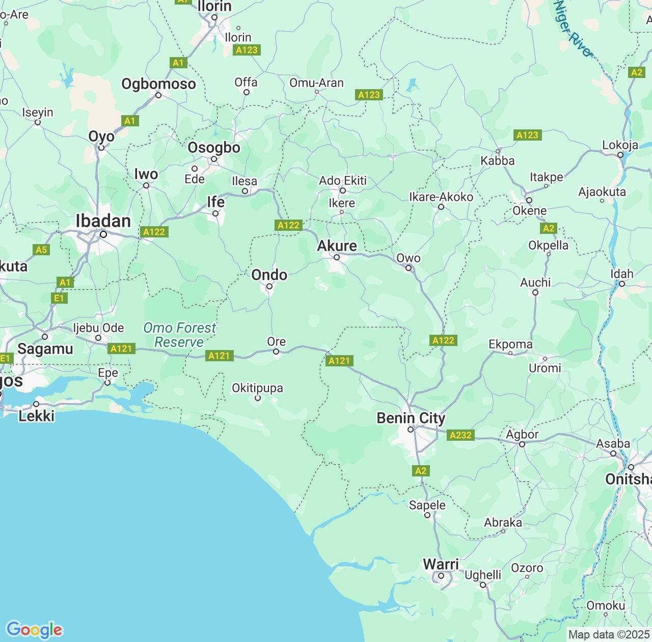 Map image for Intellectual Property Lawyers in Ondo State and Nigeria IP firms at coordinates  ; .