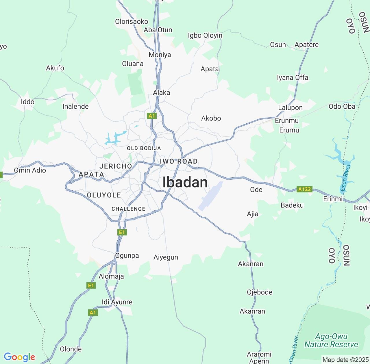Map image for Intellectual Property Lawyers in Ibadan and Oyo State IP firms at coordinates  ; .