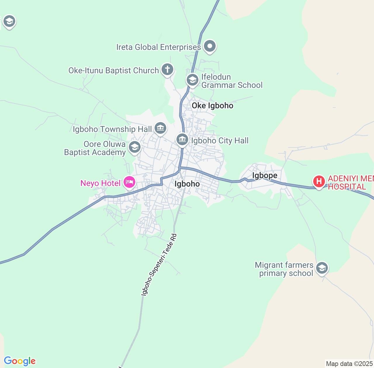 Map image for Intellectual Property Lawyers in Igboho and Oyo State IP firms at coordinates  ; .