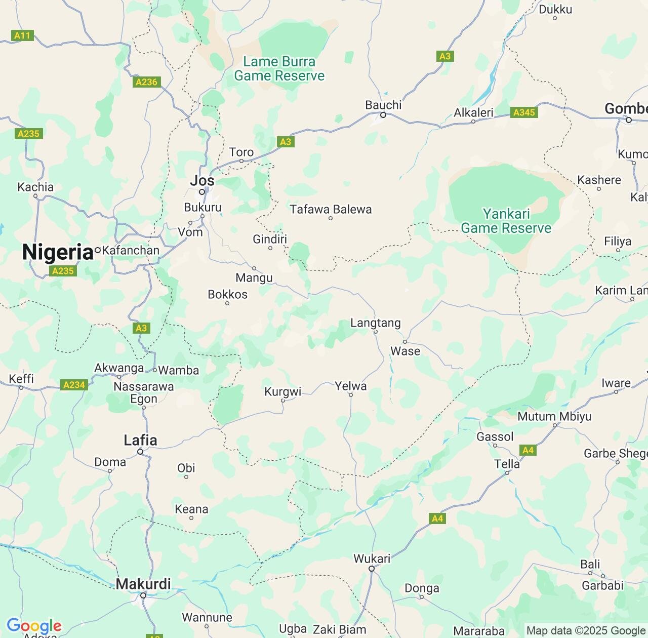 Map image for Intellectual Property Lawyers in Plateau State and Nigeria IP firms at coordinates  ; .