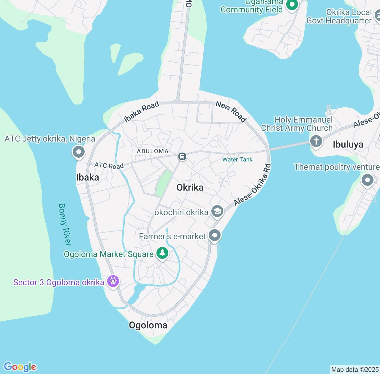 Map image for Intellectual Property Lawyers in Okrika and Rivers State IP firms at coordinates  ; .