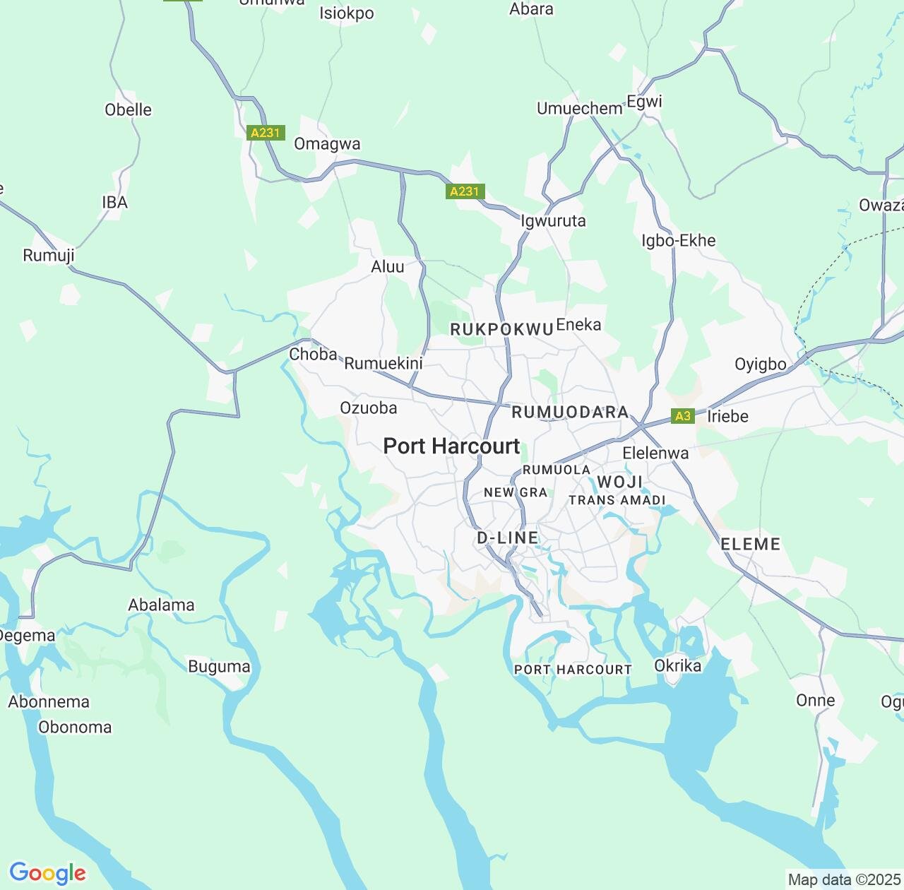 Map image for Intellectual Property Lawyers in Port Harcourt and Rivers State IP firms at coordinates  ; .