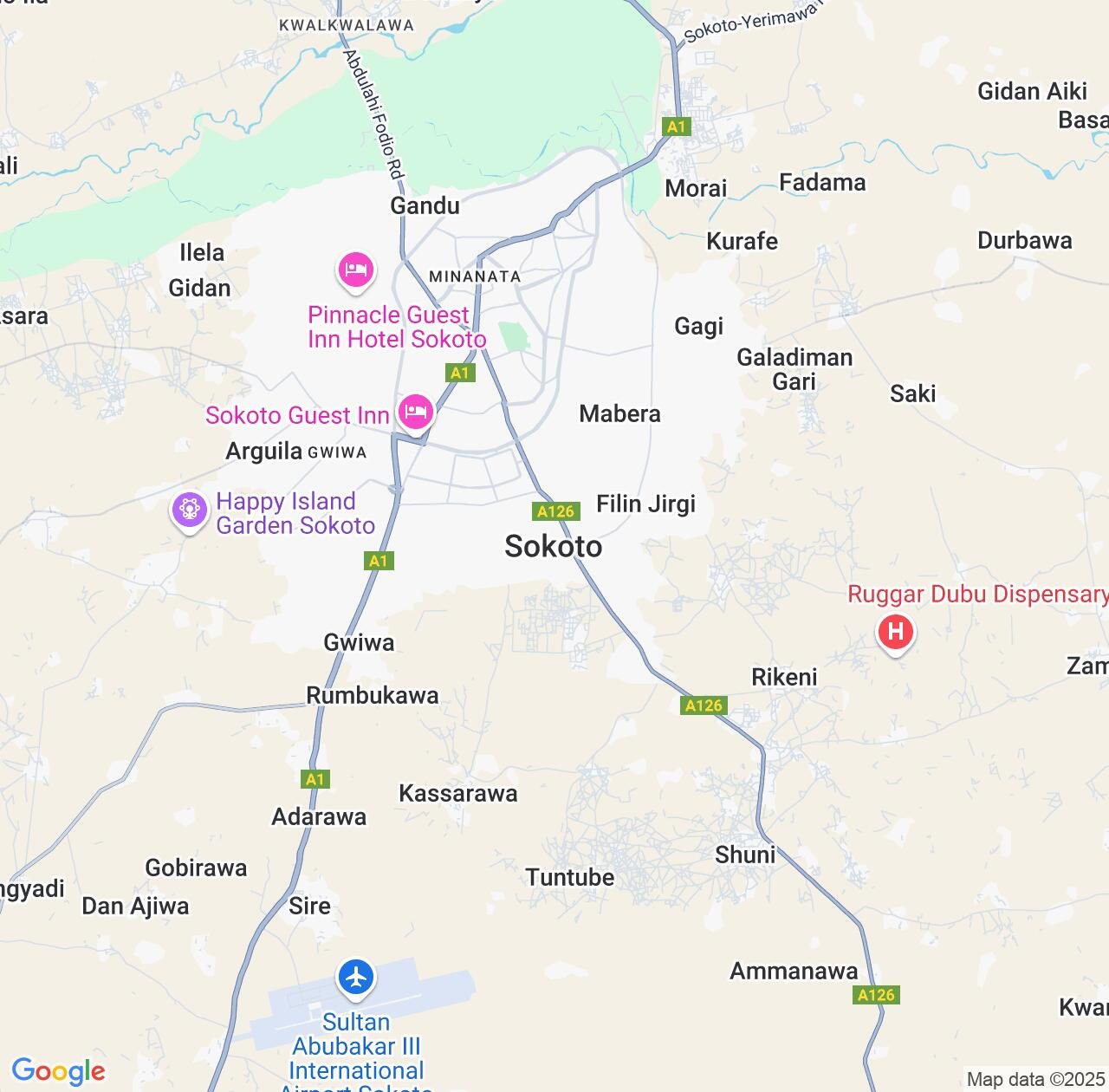 Map image for Intellectual Property Lawyers in Sokoto and Nigeria IP firms at coordinates  ; .