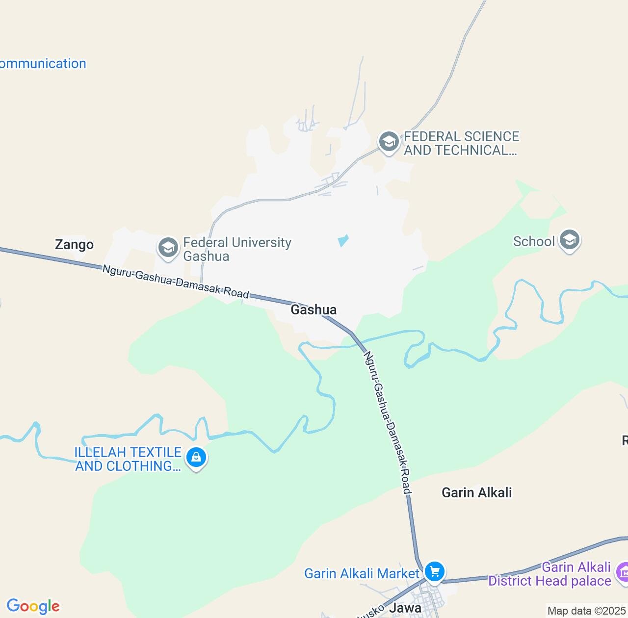 Map image for Intellectual Property Lawyers in Gashua and Yobe State IP firms at coordinates  ; .