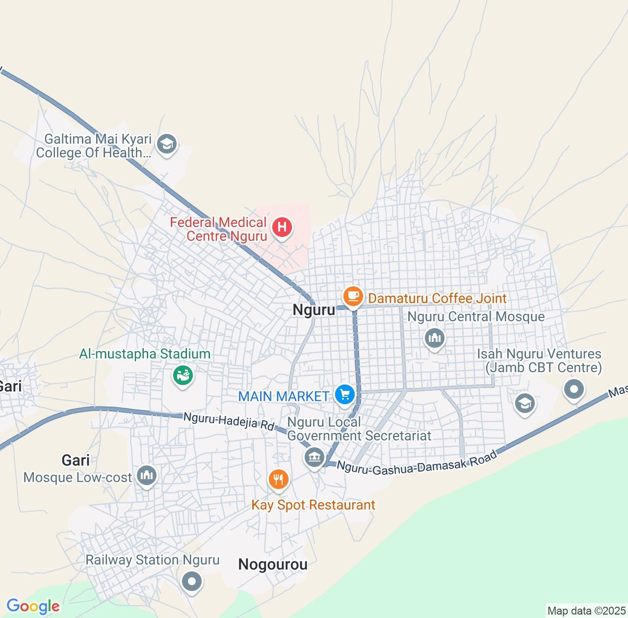Map image for Intellectual Property Lawyers in Nguru and Yobe State IP firms at coordinates  ; .