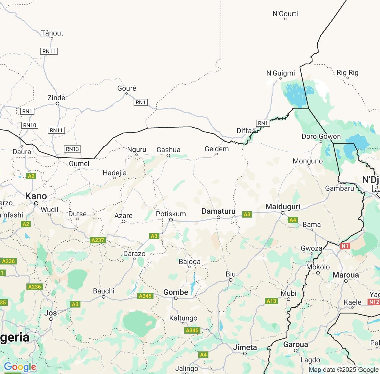 Map image for Intellectual Property Lawyers in Yobe State and Nigeria IP firms at coordinates  ; .