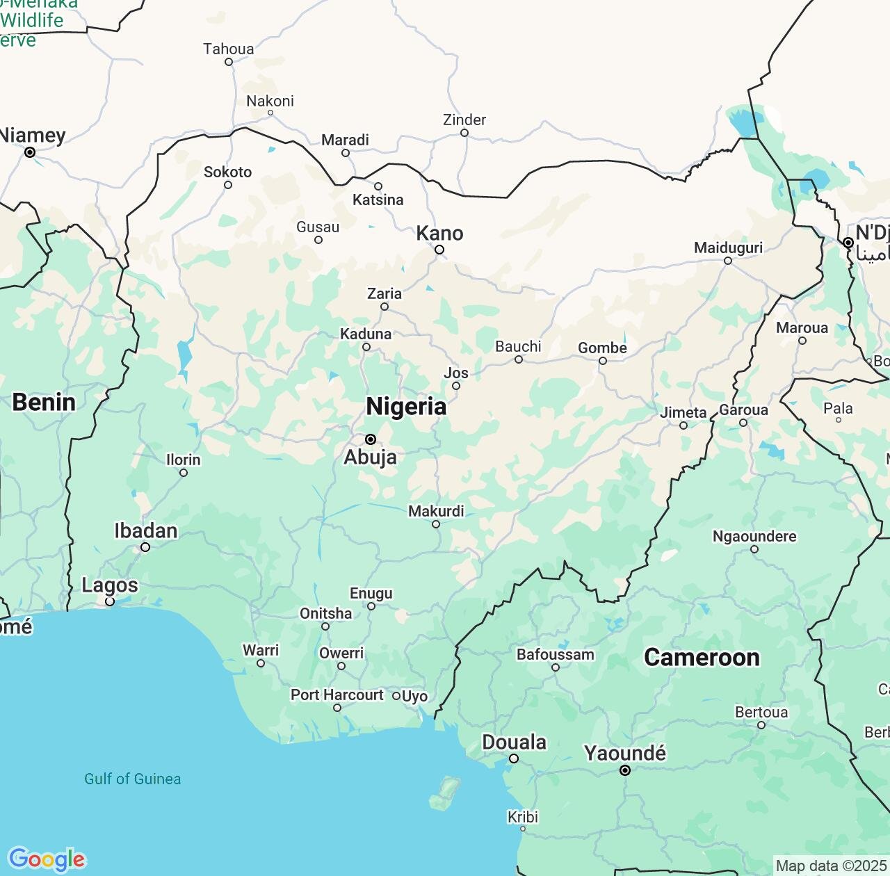 Map image for Intellectual Property Lawyers in Nigeria and Africa IP firms at coordinates  ; .