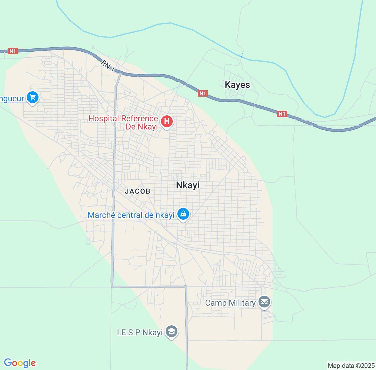 Map image for Intellectual Property Lawyers in Nkayi and Bouenza IP firms at coordinates  ; .