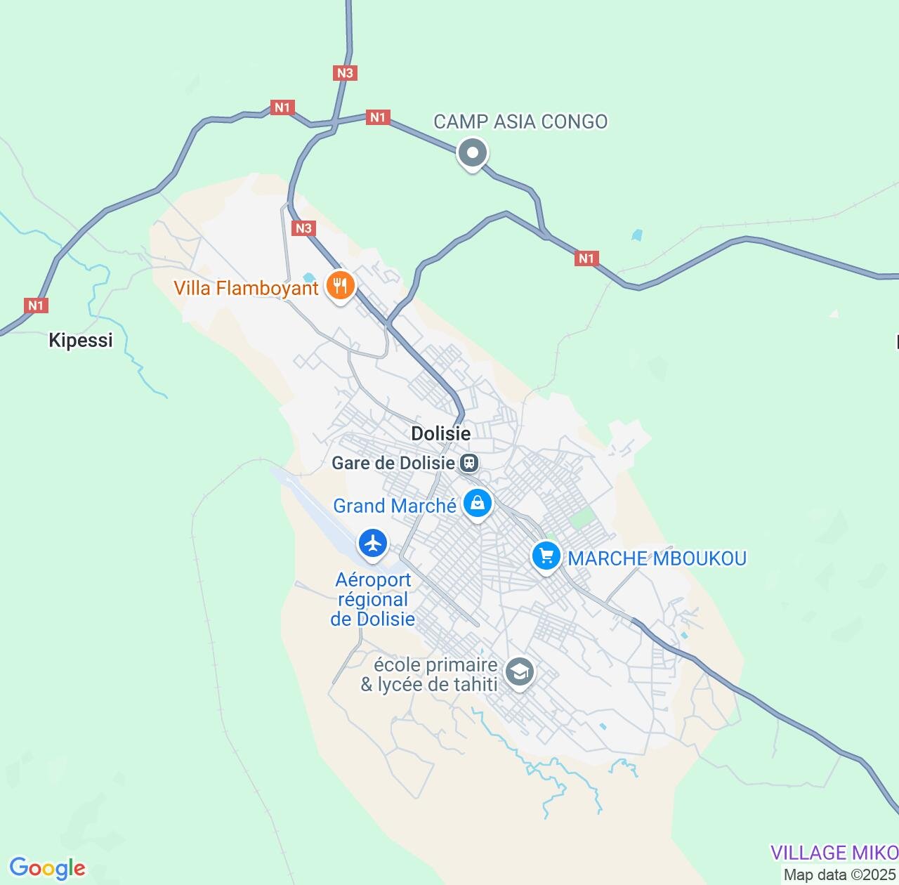 Map image for Intellectual Property Lawyers in Dolisie and Niari IP firms at coordinates  ; .