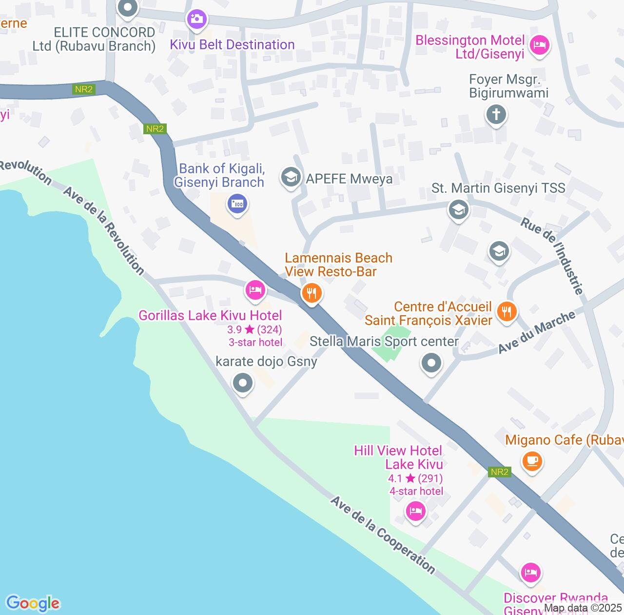 Map image for Intellectual Property Lawyers in Gisenyi and Western Province IP firms at coordinates  ; .