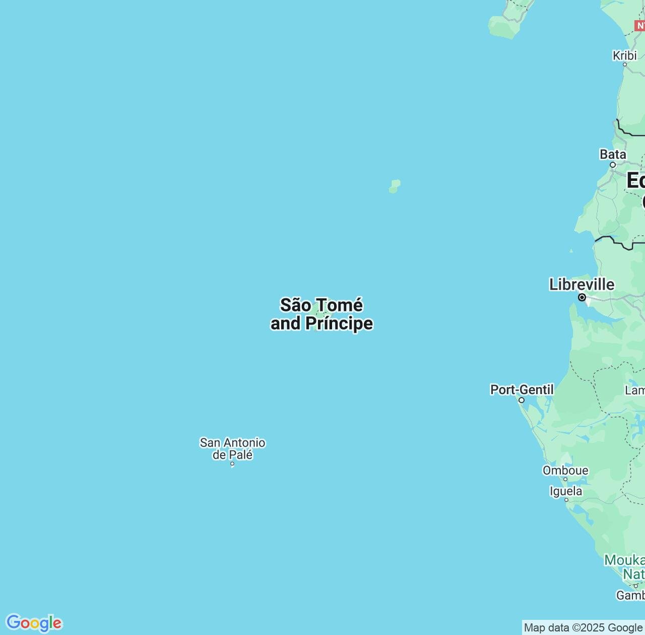 Map image for Intellectual Property Lawyers in Sao Tome and Principe and Africa IP firms at coordinates  ; .