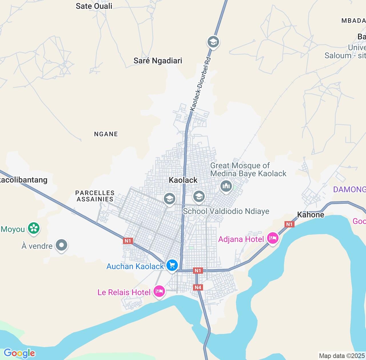 Map image for Intellectual Property Lawyers in Kaolack and Senegal IP firms at coordinates  ; .