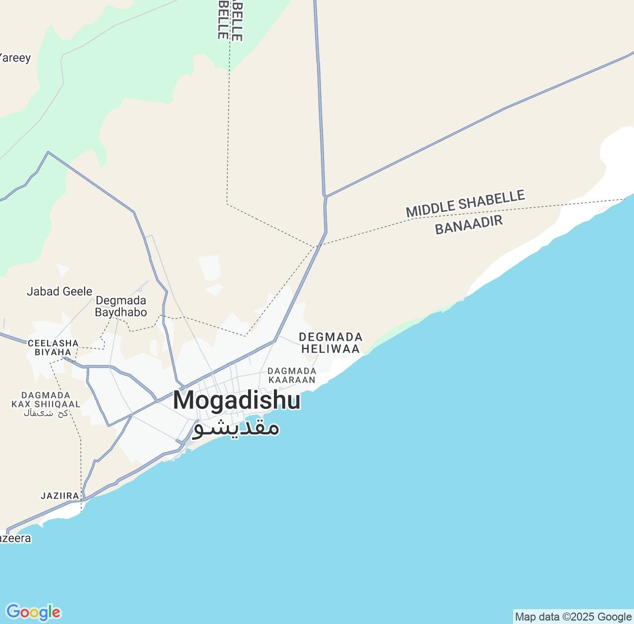 Map image for Intellectual Property Lawyers in Banaadir and Somalia IP firms at coordinates  ; .