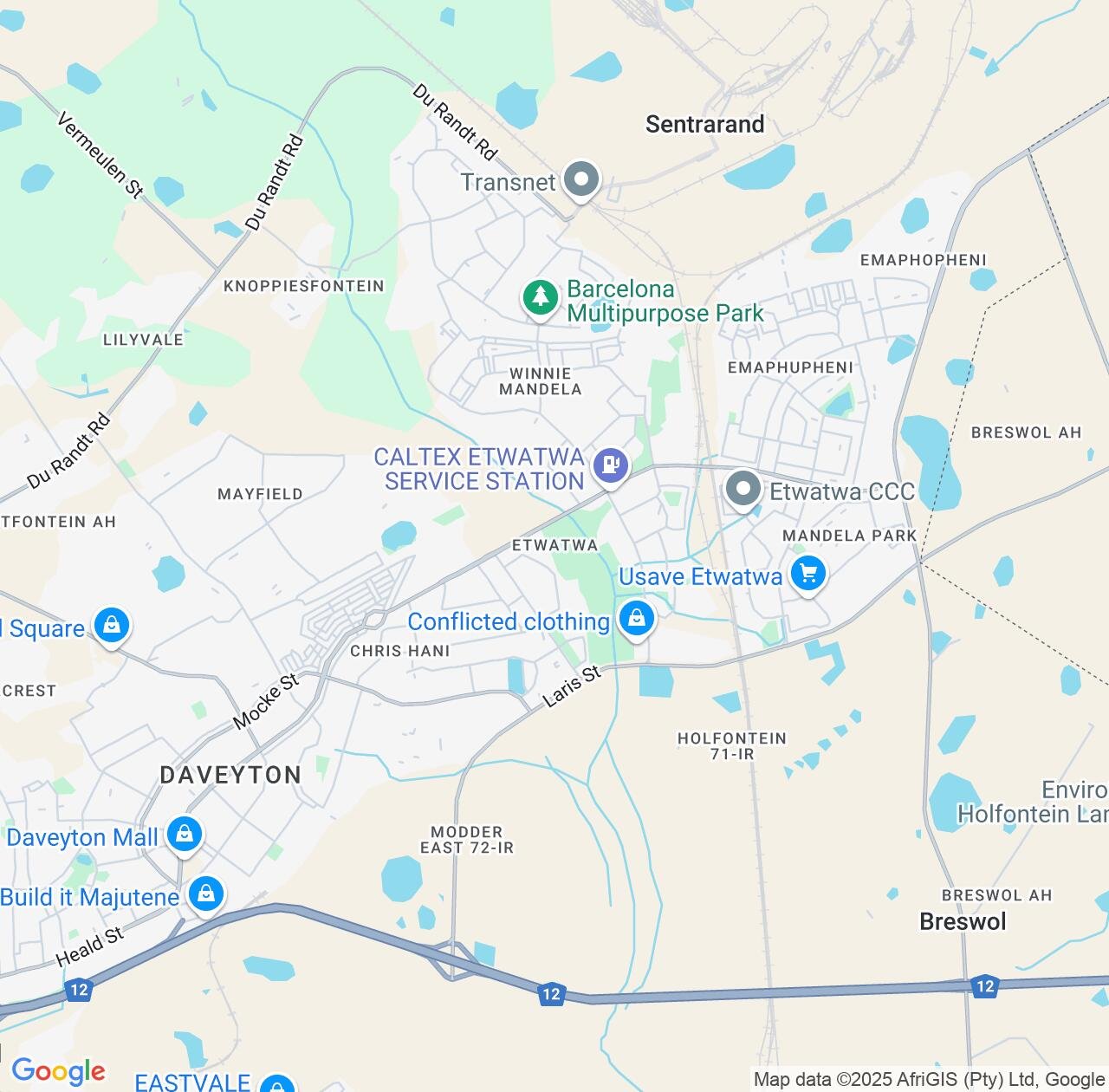 Map image for Intellectual Property Lawyers in Etwatwa and Gauteng IP firms at coordinates  ; .