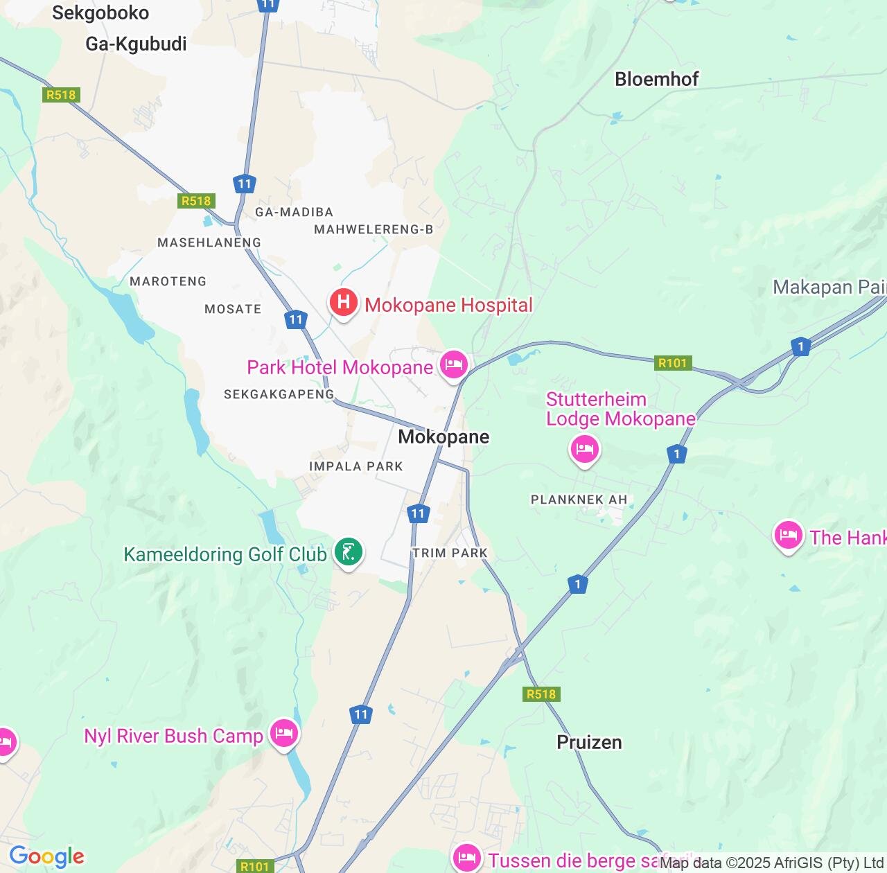 Map image for Intellectual Property Lawyers in Mokopane and Limpopo IP firms at coordinates  ; .