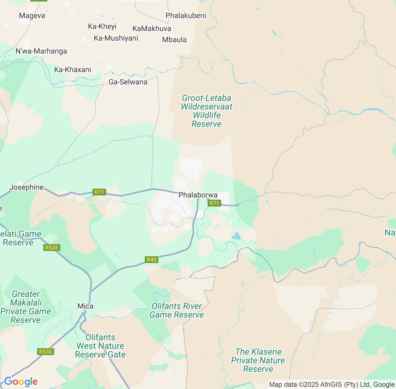 Map image for Intellectual Property Lawyers in Phalaborwa and Limpopo IP firms at coordinates  ; .