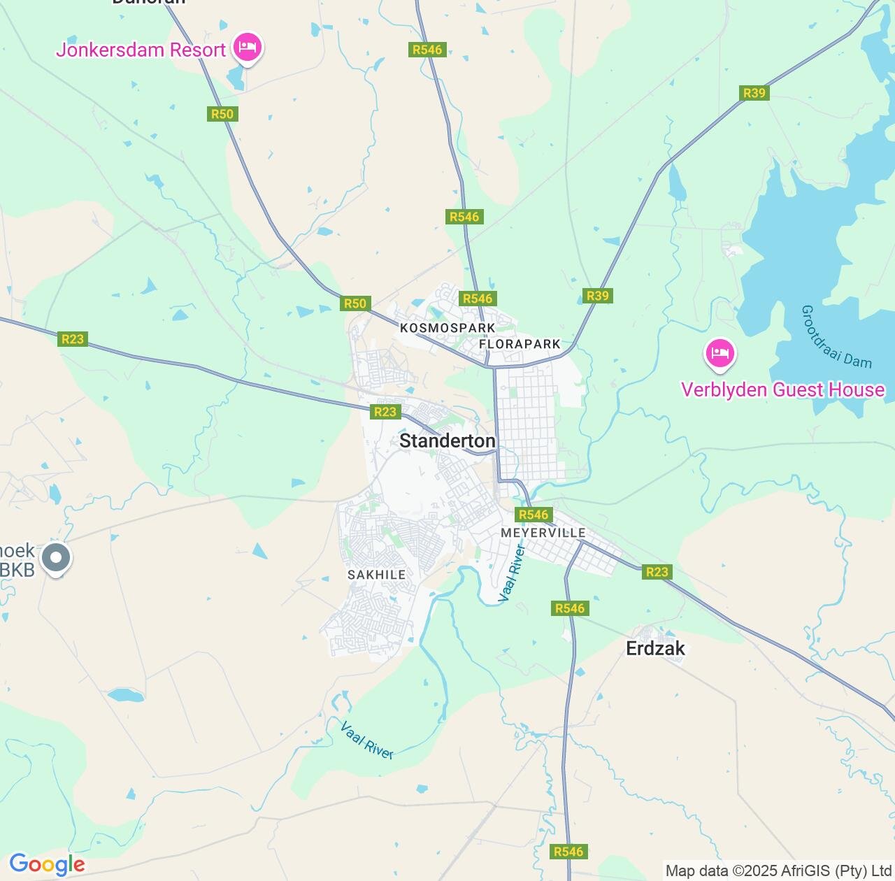 Map image for Intellectual Property Lawyers in Standerton and Mpumalanga IP firms at coordinates  ; .