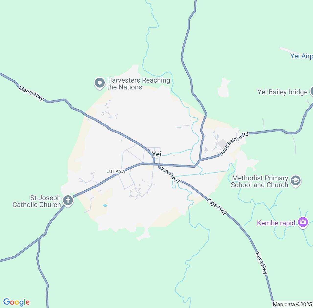 Map image for Intellectual Property Lawyers in Yei and Central Equatoria IP firms at coordinates  ; .