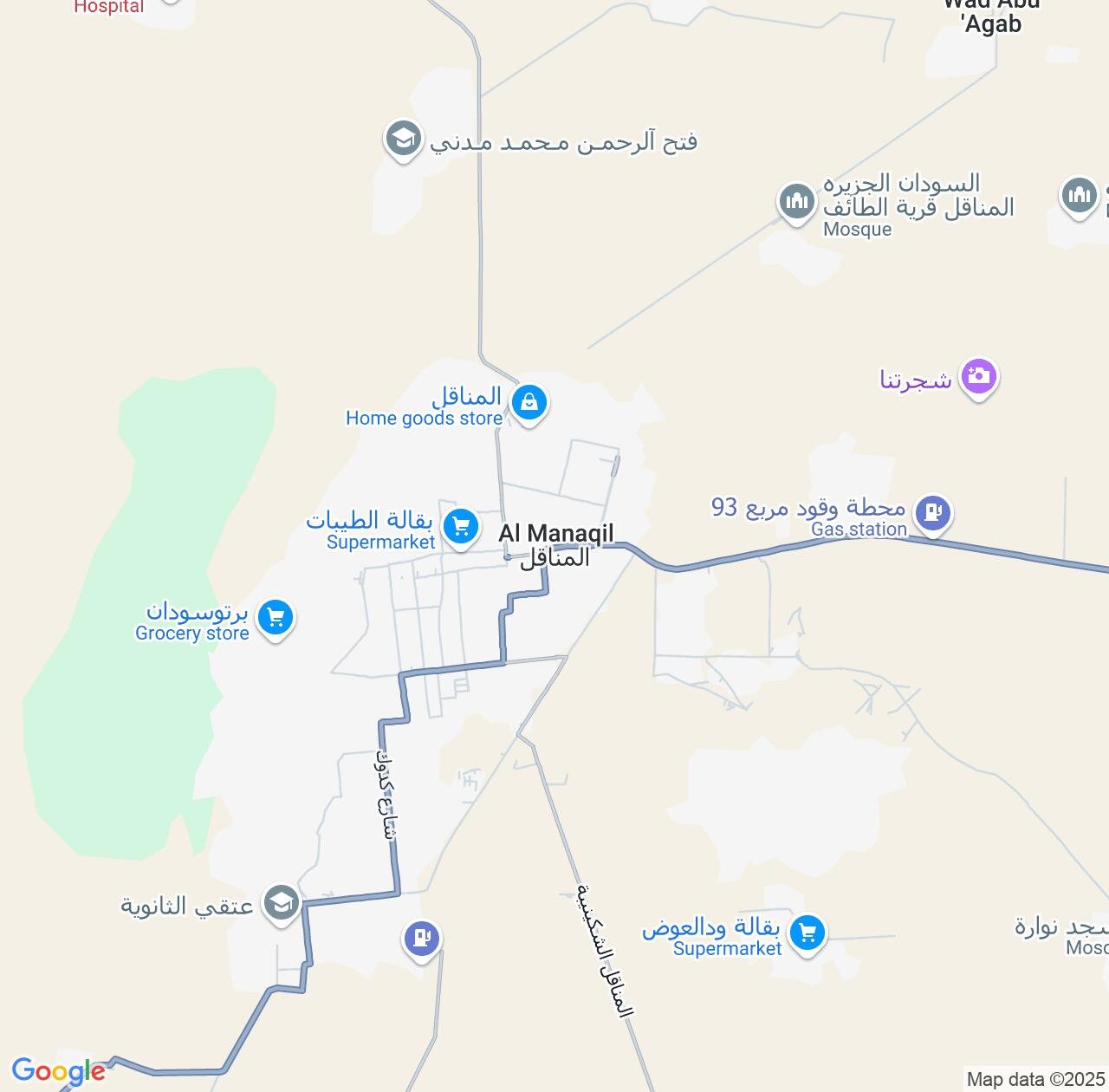 Map image for Intellectual Property Lawyers in Al Manaqil and Al Jazīrah IP firms at coordinates  ; .