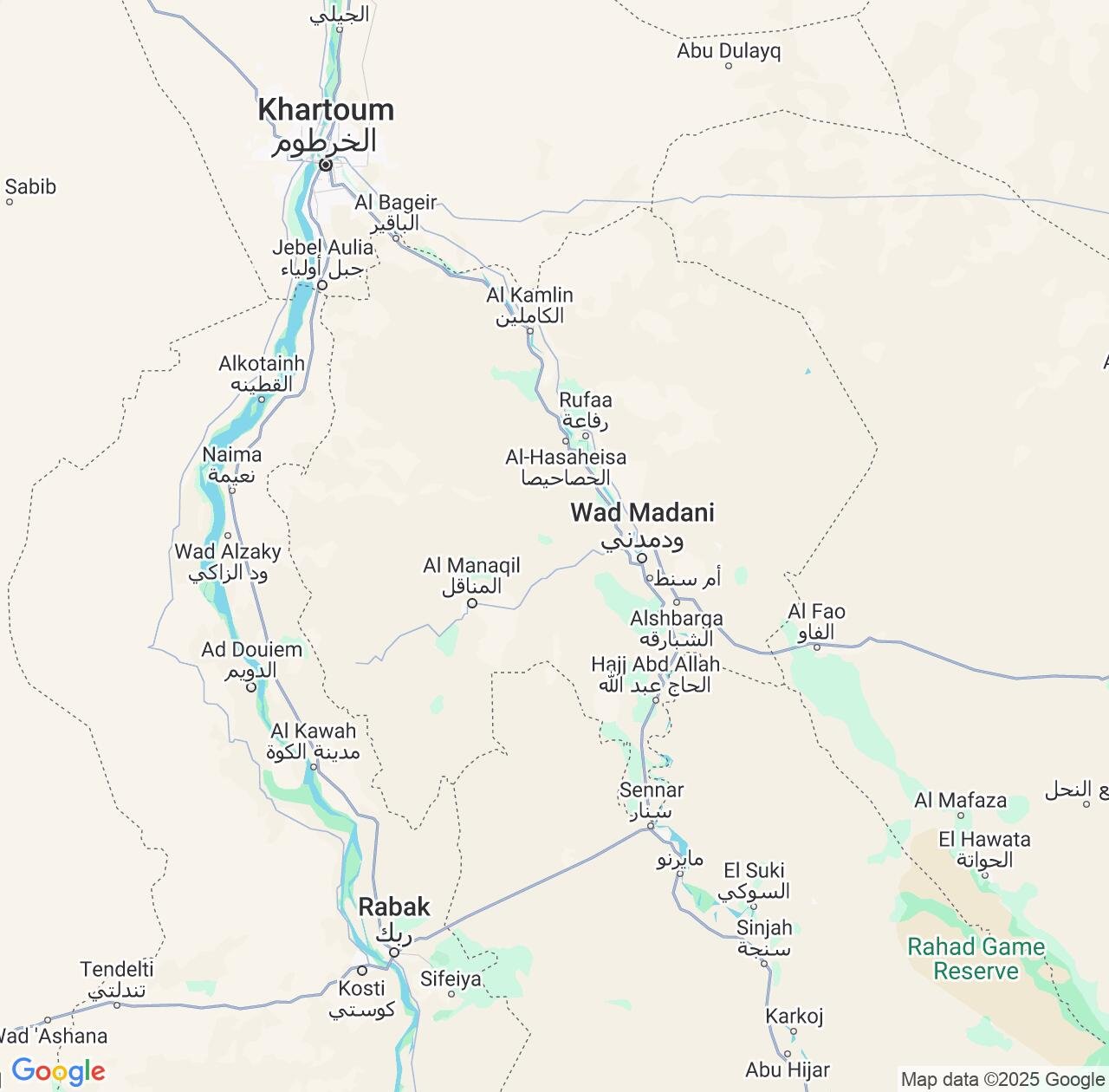 Map image for Intellectual Property Lawyers in Al Jazīrah and Sudan IP firms at coordinates  ; .