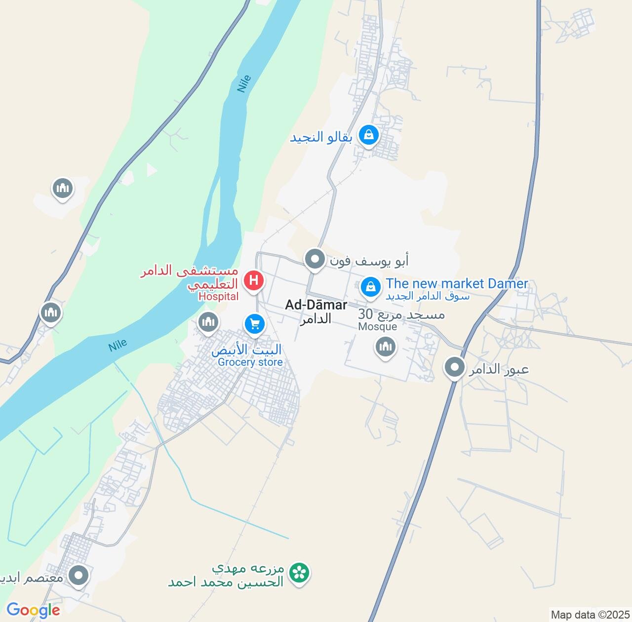 Map image for Intellectual Property Lawyers in Ed Damer and River Nile IP firms at coordinates  ; .