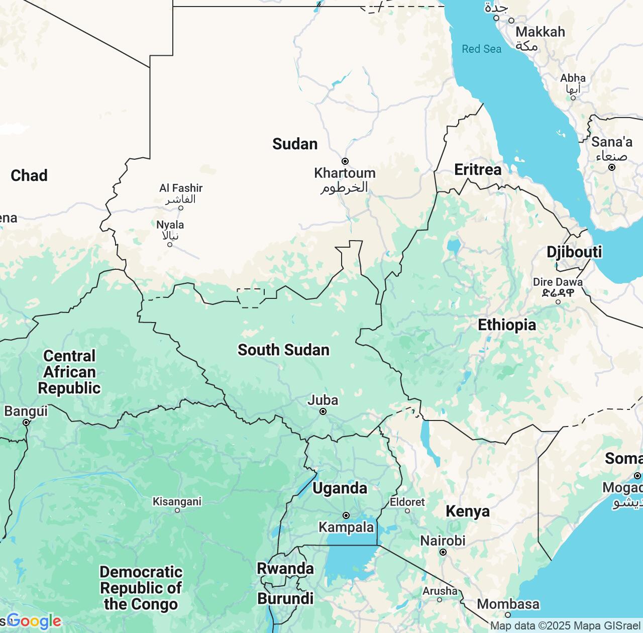 Map image for Intellectual Property Lawyers in White Nile and Sudan IP firms at coordinates  ; .
