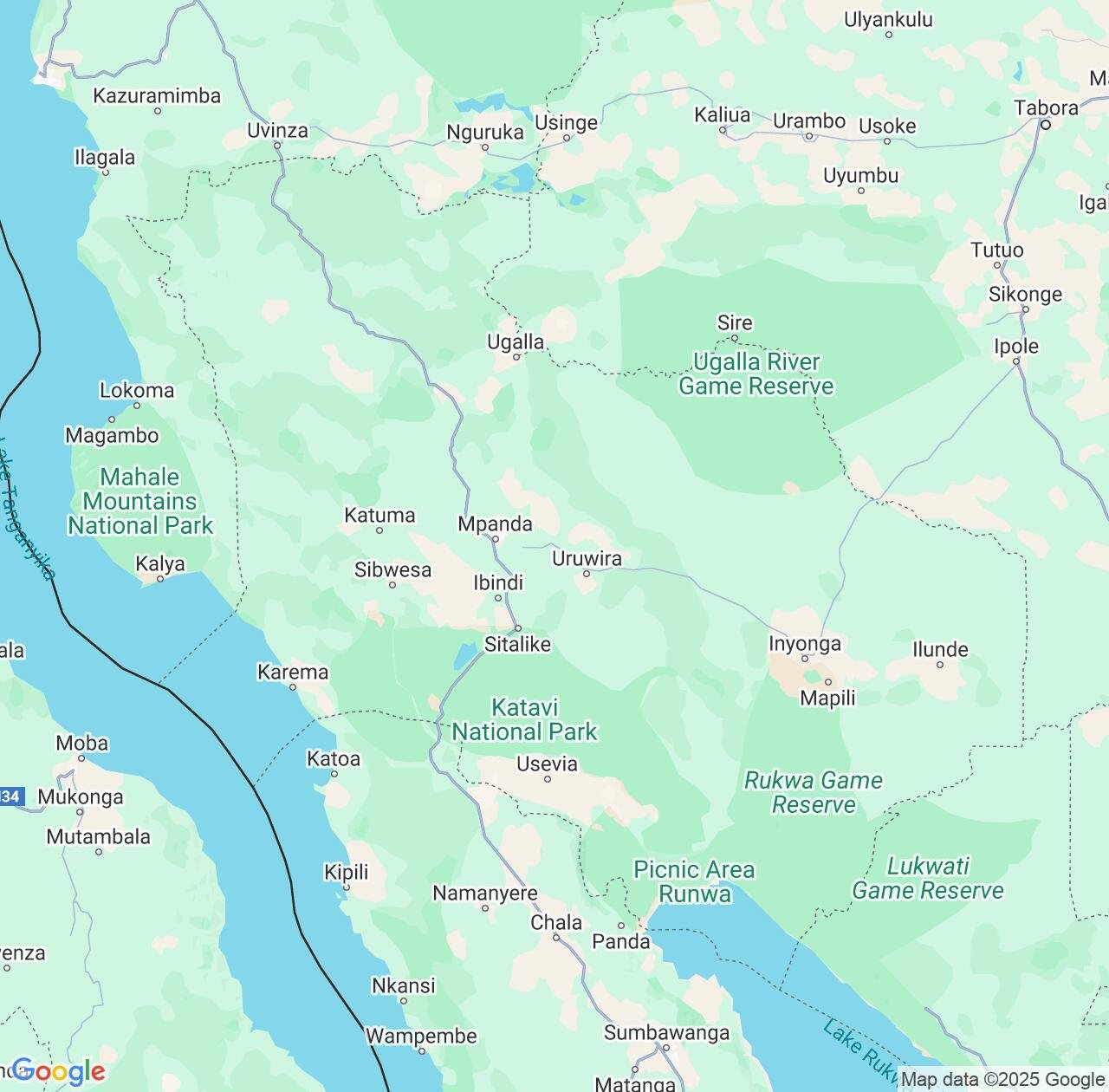 Map image for Intellectual Property Lawyers in Katavi and Tanzania IP firms at coordinates  ; .
