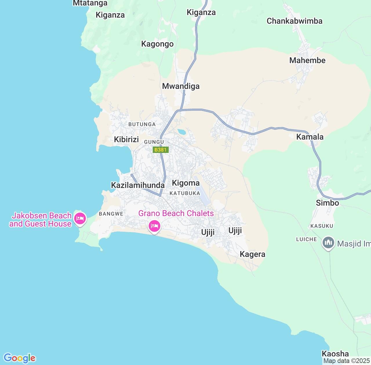 Map image for Intellectual Property Lawyers in Kigoma and Tanzania IP firms at coordinates  ; .