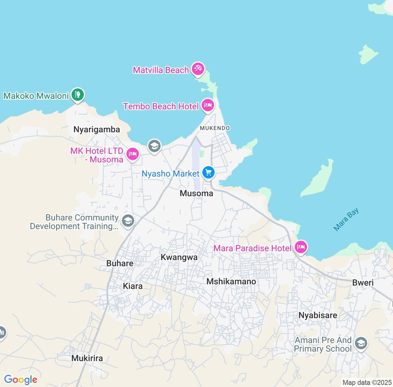 Map image for Intellectual Property Lawyers in Musoma and Mara IP firms at coordinates  ; .