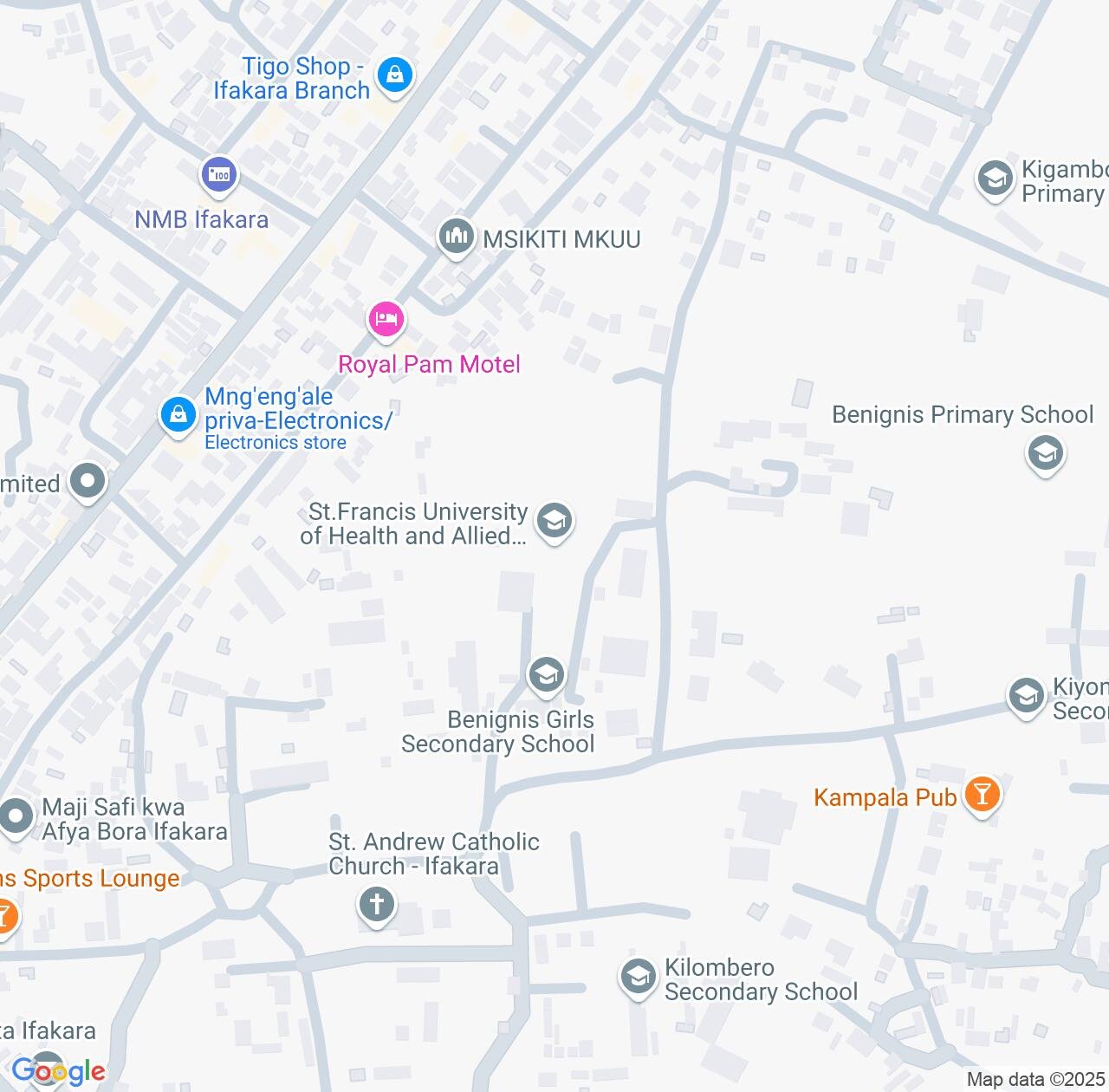 Map image for Intellectual Property Lawyers in Ifakara and Morogoro IP firms at coordinates  ; .