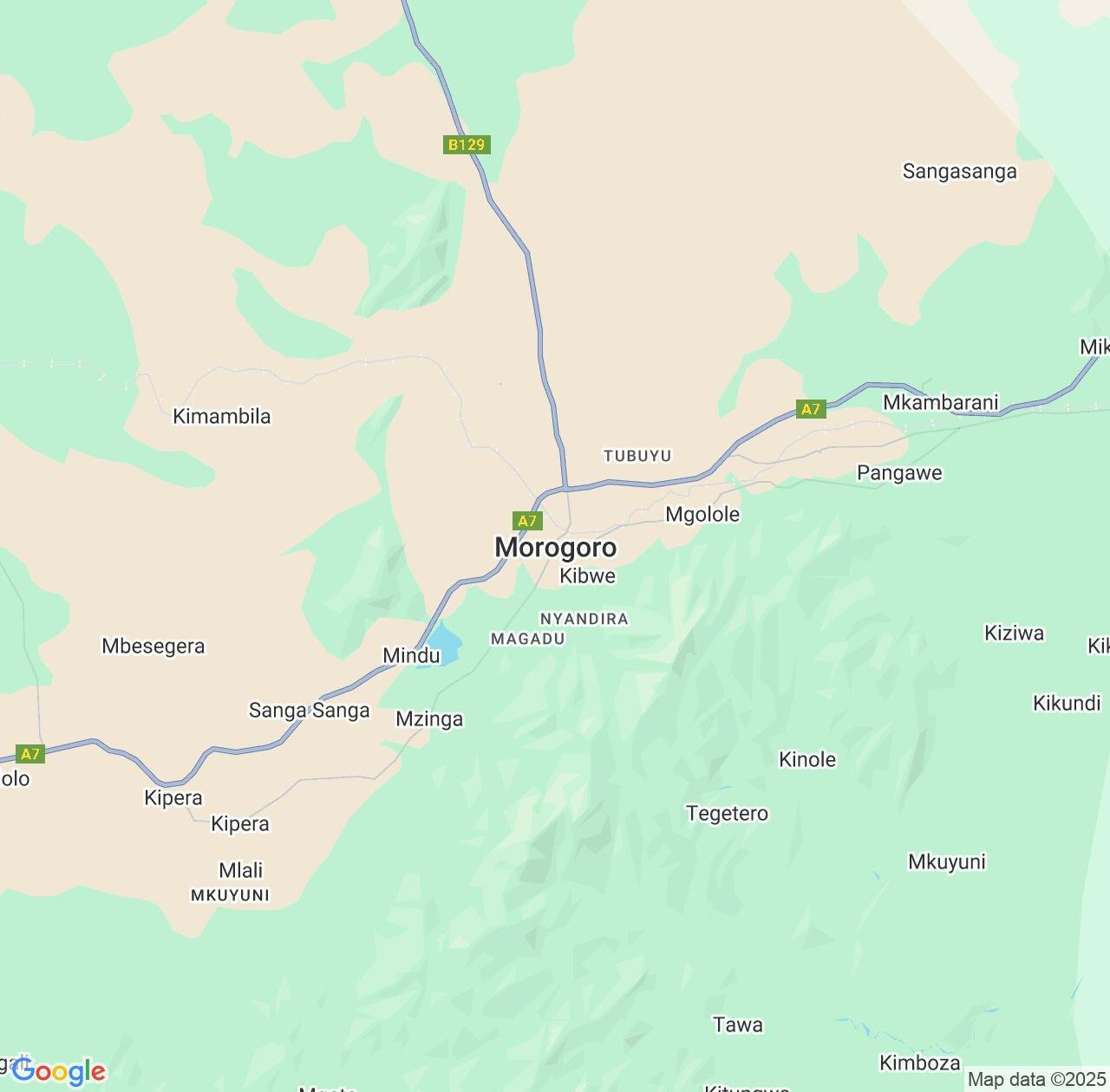 Map image for Intellectual Property Lawyers in Morogoro and Tanzania IP firms at coordinates  ; .