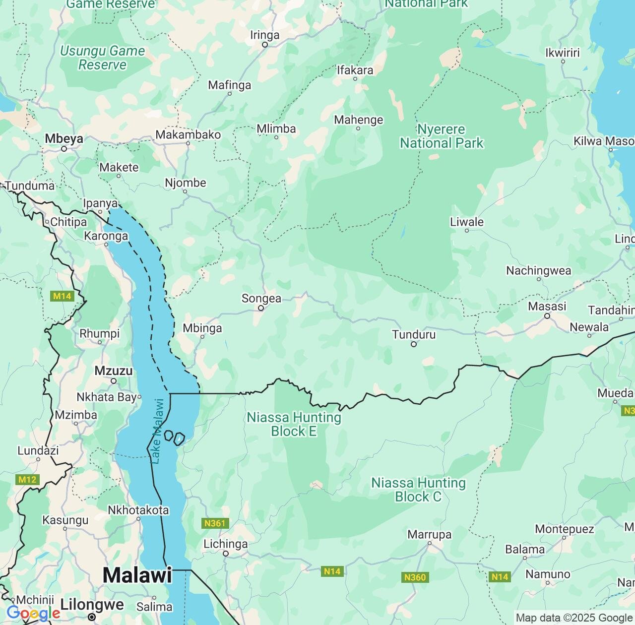 Map image for Intellectual Property Lawyers in Ruvuma and Tanzania IP firms at coordinates  ; .