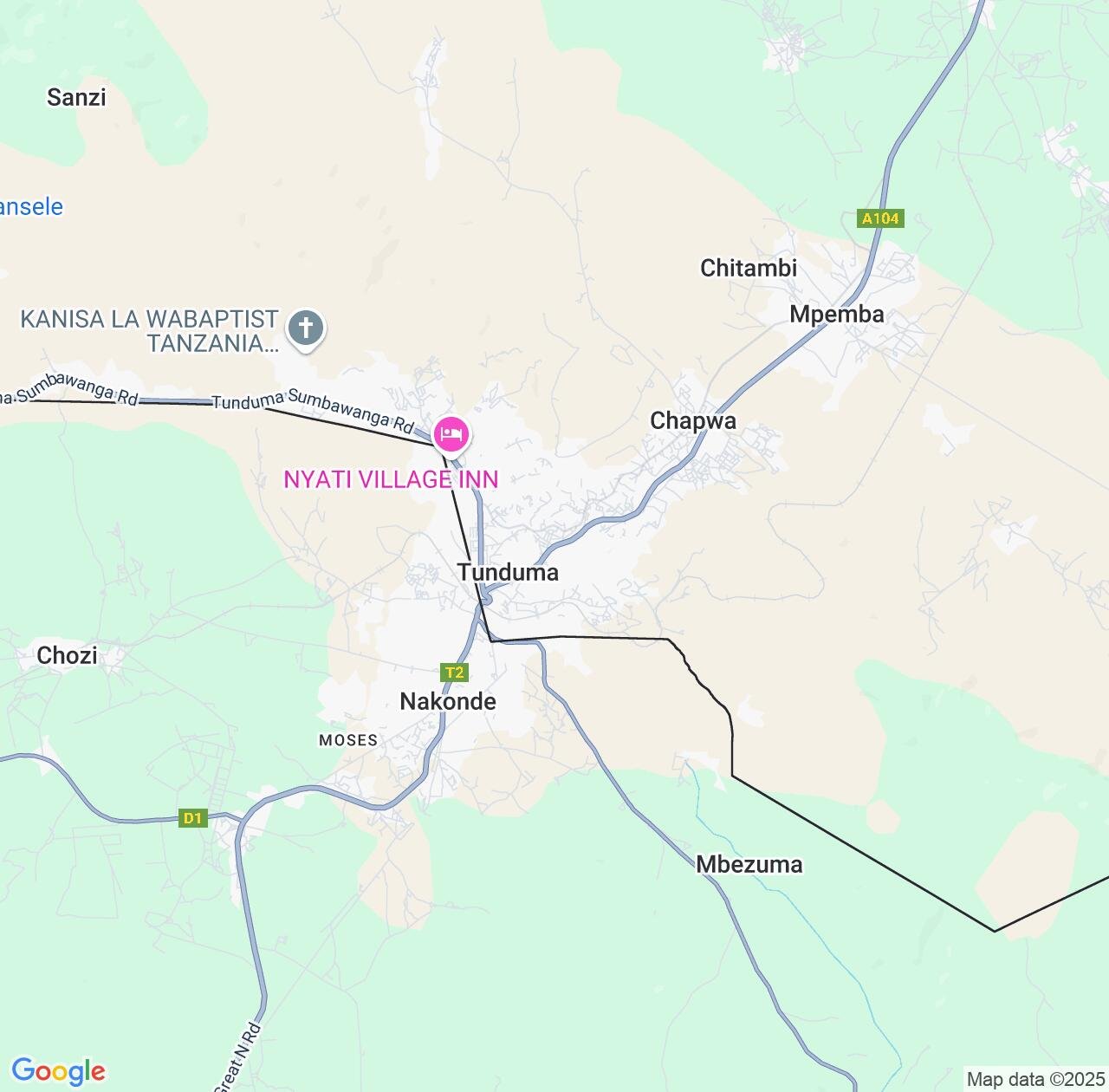 Map image for Intellectual Property Lawyers in Tunduma and Songwe IP firms at coordinates  ; .
