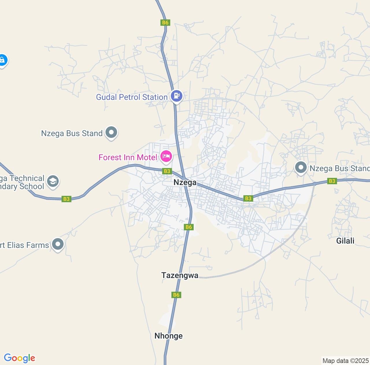 Map image for Intellectual Property Lawyers in Nzega and Tabora IP firms at coordinates  ; .