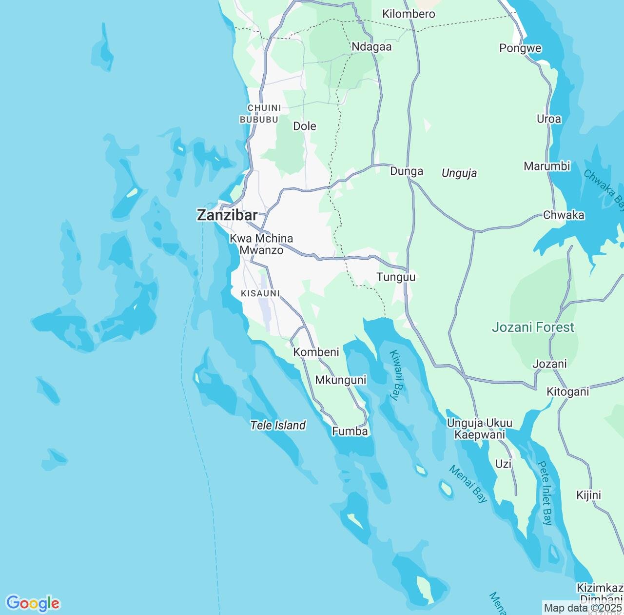 Map image for Intellectual Property Lawyers in Zanzibar Urban/West and Tanzania IP firms at coordinates  ; .