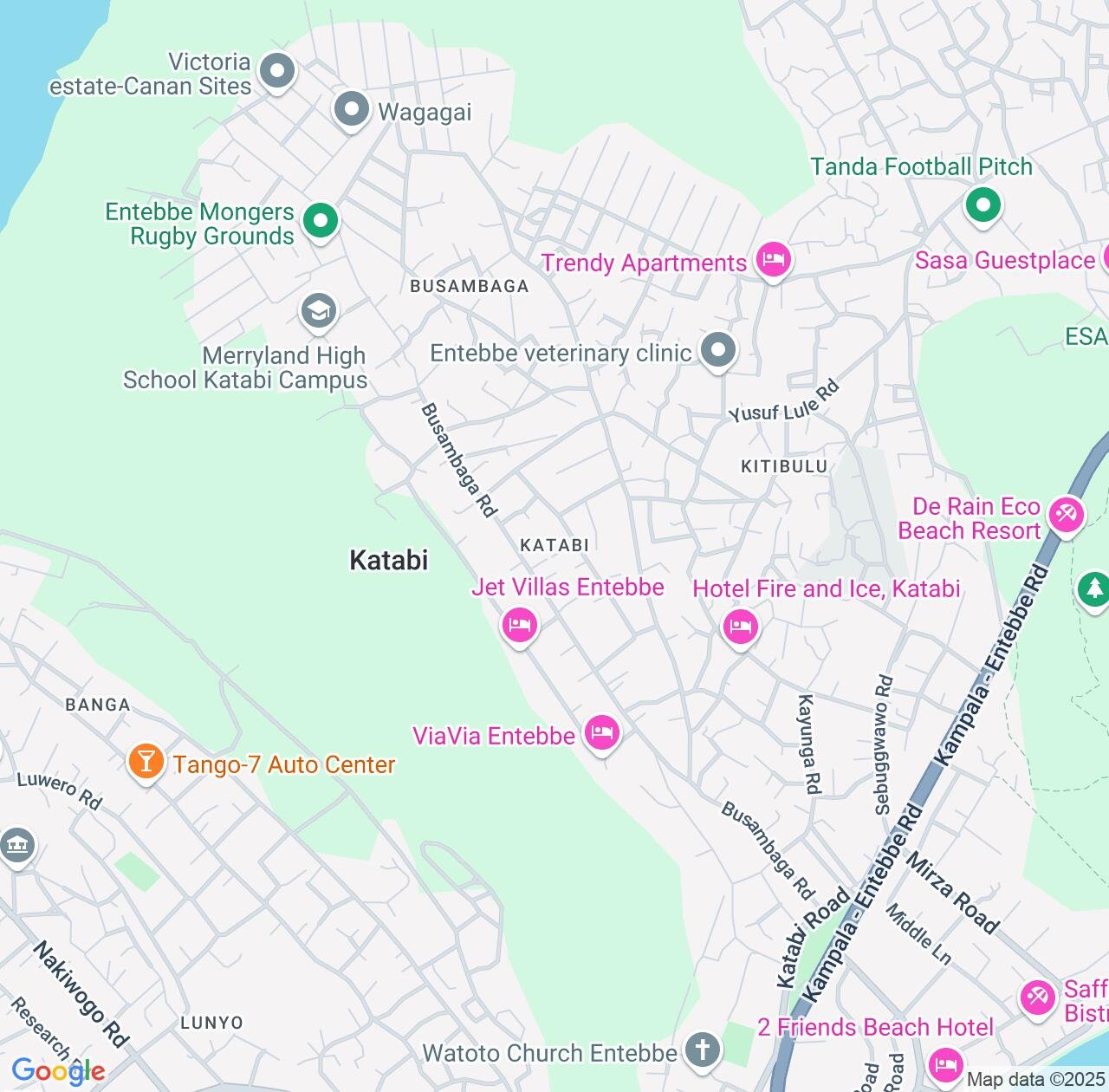 Map image for Intellectual Property Lawyers in Katabi and Central Region IP firms at coordinates  ; .