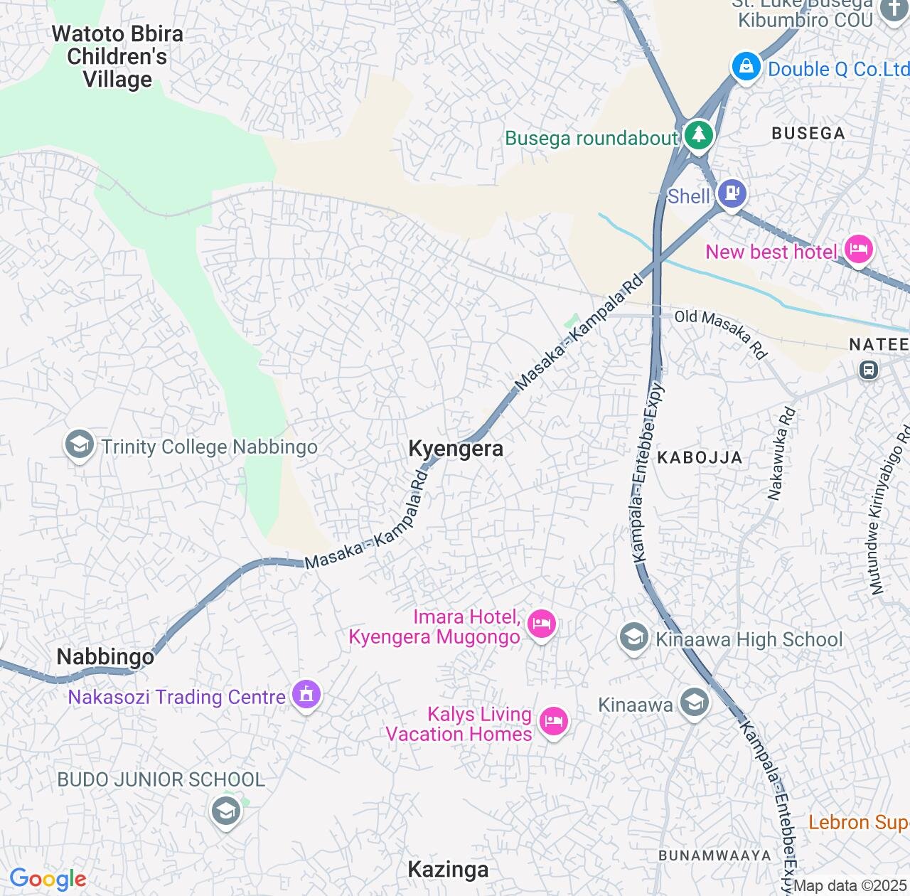 Map image for Intellectual Property Lawyers in Kyengera and Central Region IP firms at coordinates  ; .