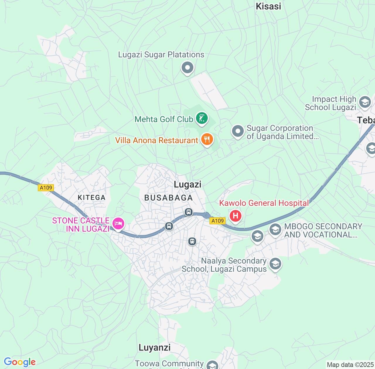 Map image for Intellectual Property Lawyers in Lugazi and Central Region IP firms at coordinates  ; .