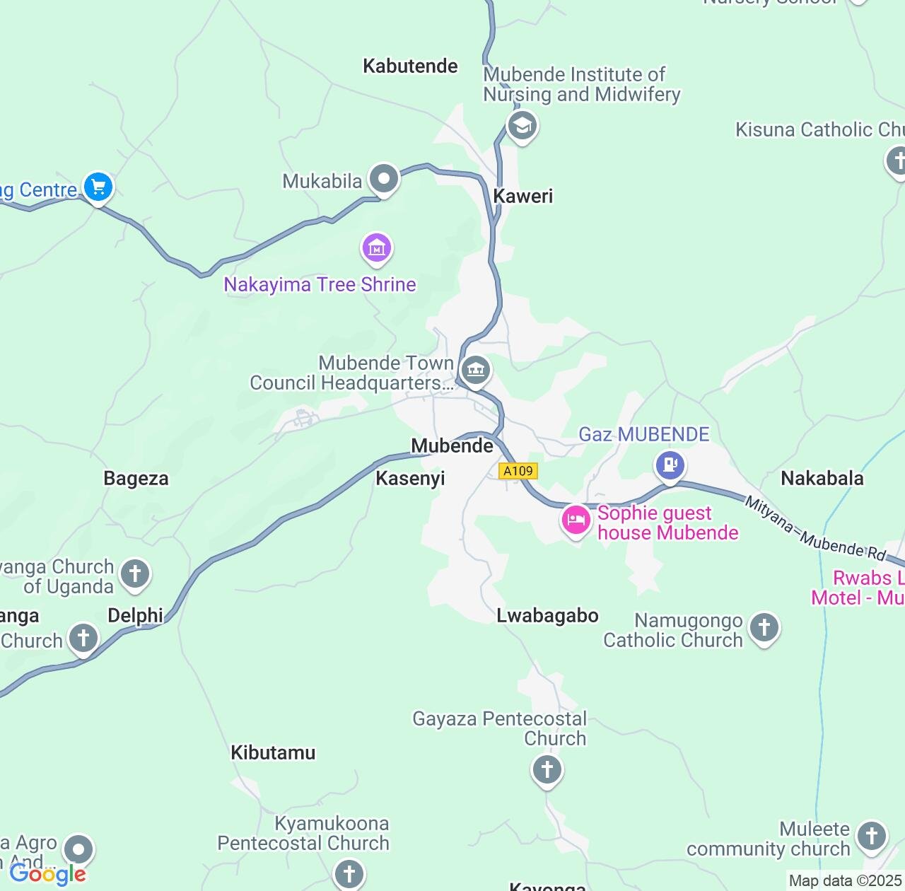 Map image for Intellectual Property Lawyers in Mubende and Central Region IP firms at coordinates  ; .