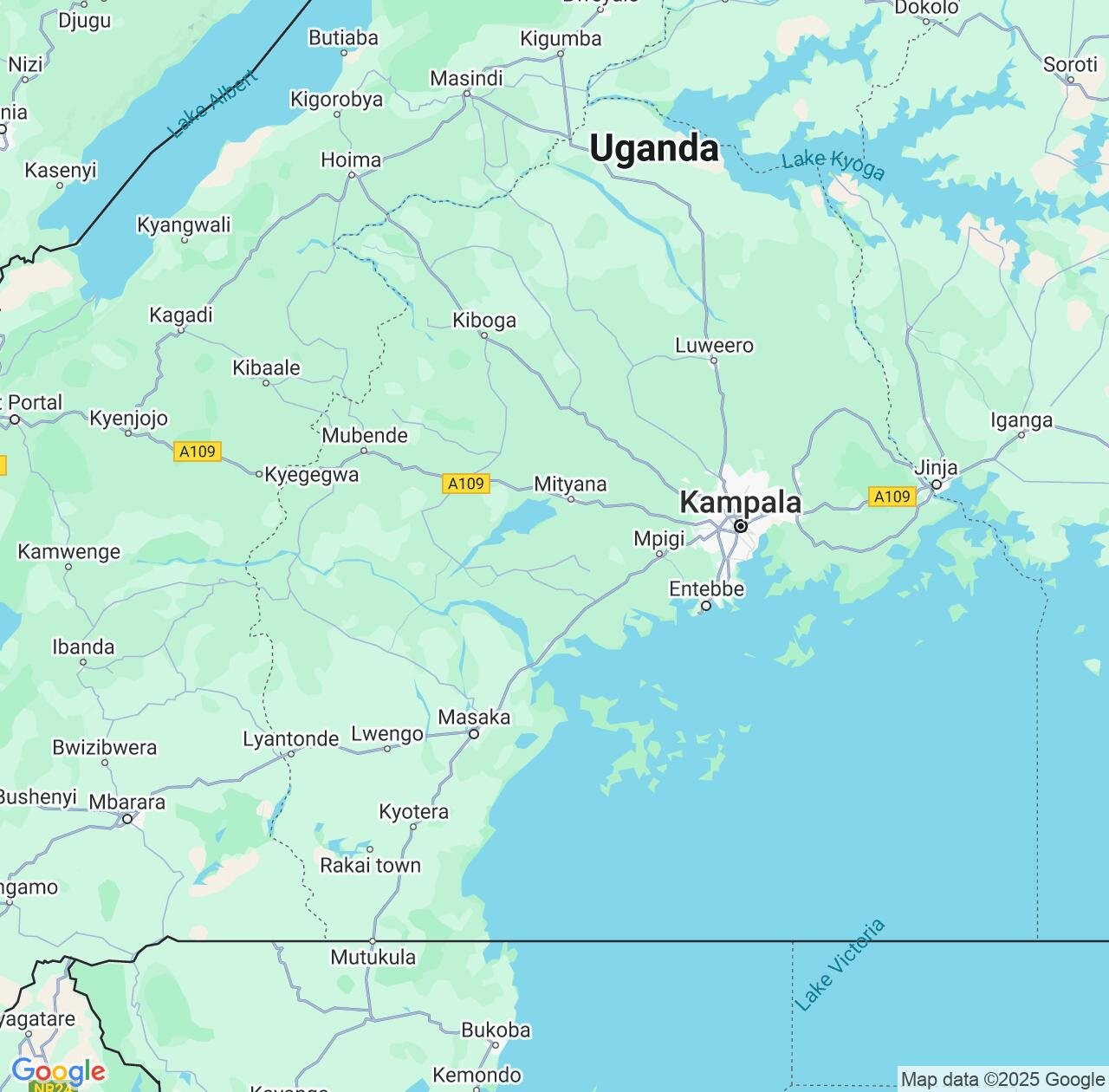 Map image for Intellectual Property Lawyers in Central Region and Uganda IP firms at coordinates  ; .