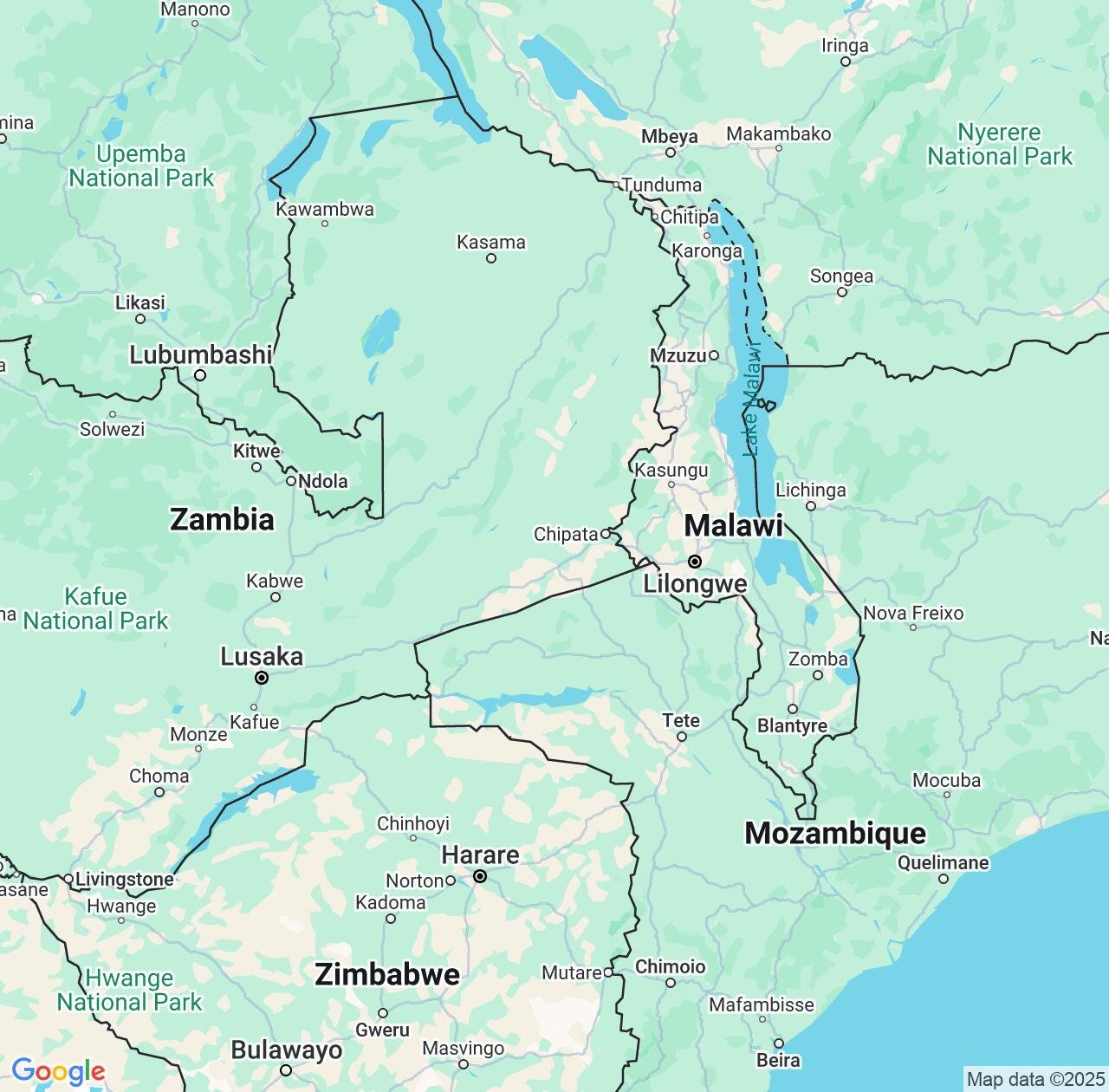 Map image for Intellectual Property Lawyers in Eastern Province and Zambia IP firms at coordinates  ; .