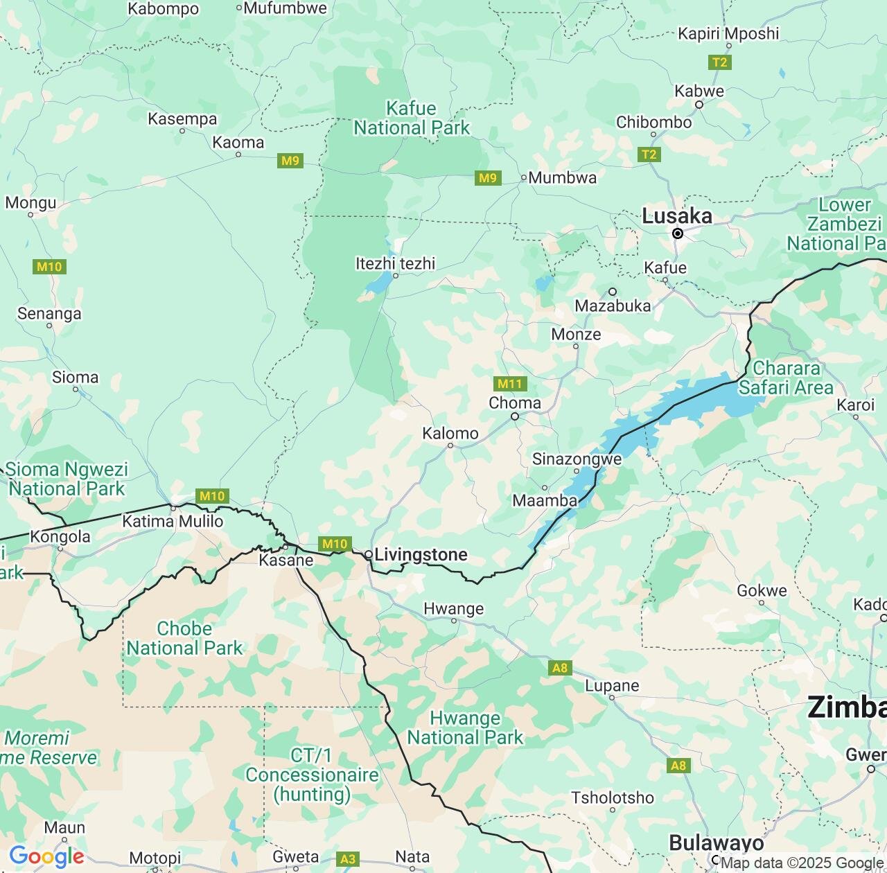 Map image for Intellectual Property Lawyers in Southern Province and Zambia IP firms at coordinates  ; .