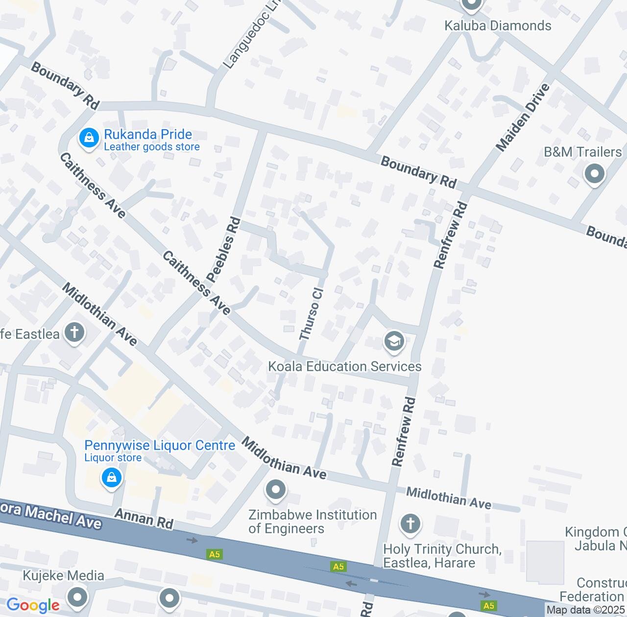 Map image for Intellectual Property Lawyers in Chitungwiza and Harare IP firms at coordinates  ; .