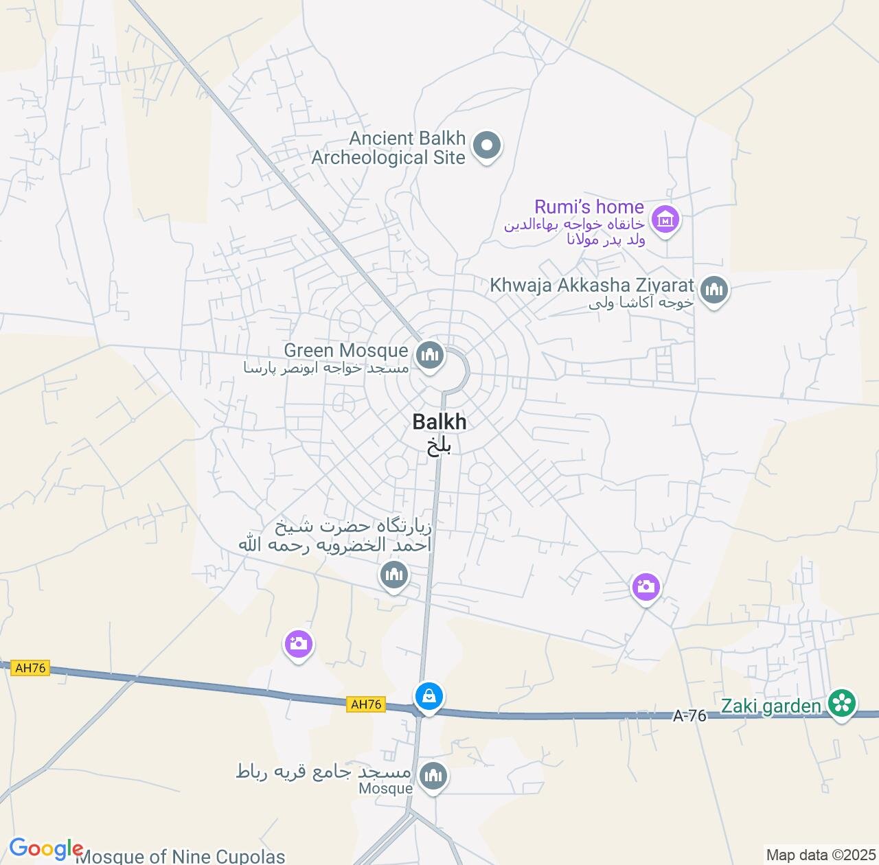 Map image for Intellectual Property Lawyers in Balkh and Afghanistan IP firms at coordinates  ; .
