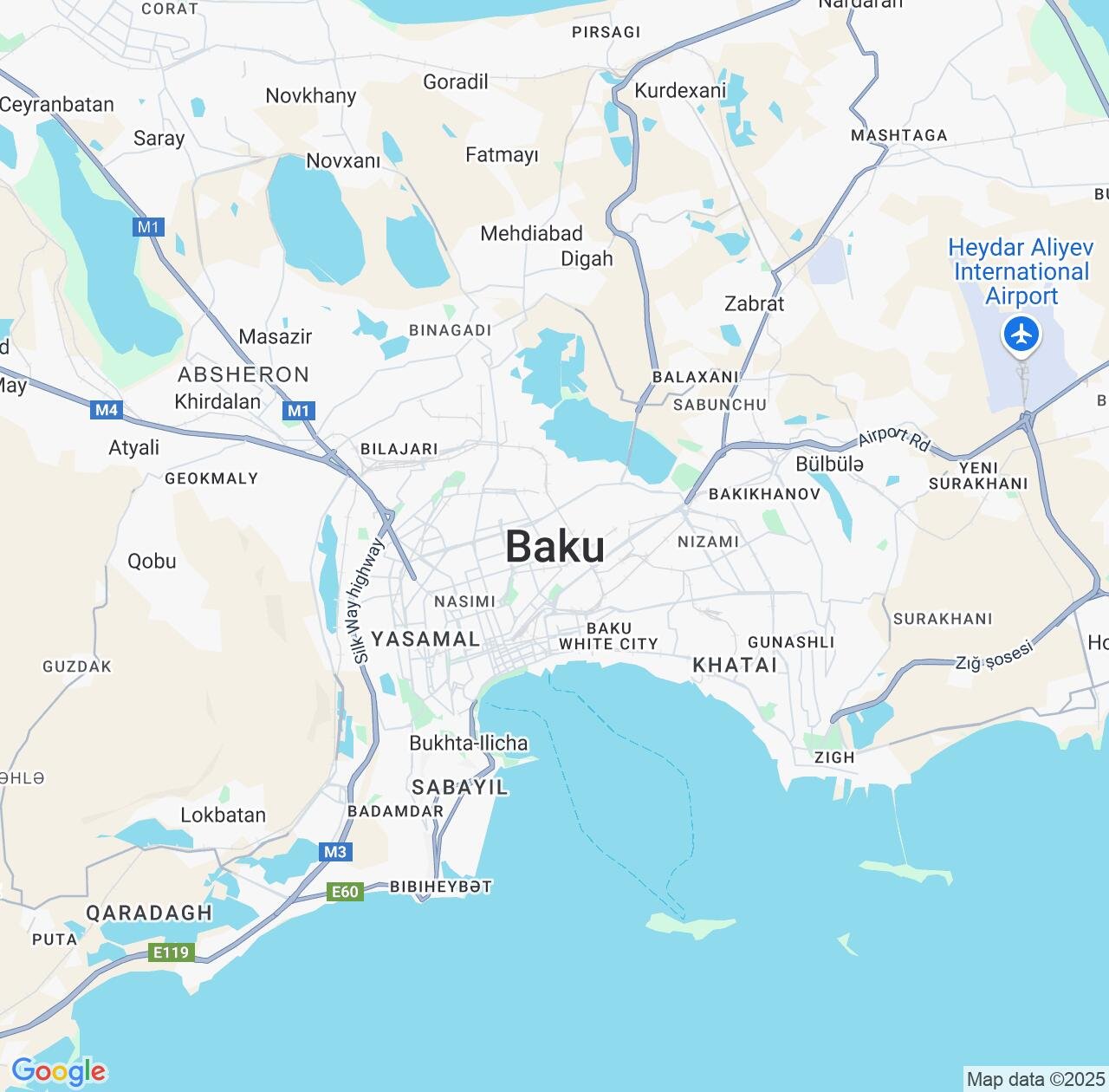 Map image for Intellectual Property Lawyers in Baki and Azerbaijan IP firms at coordinates  ; .