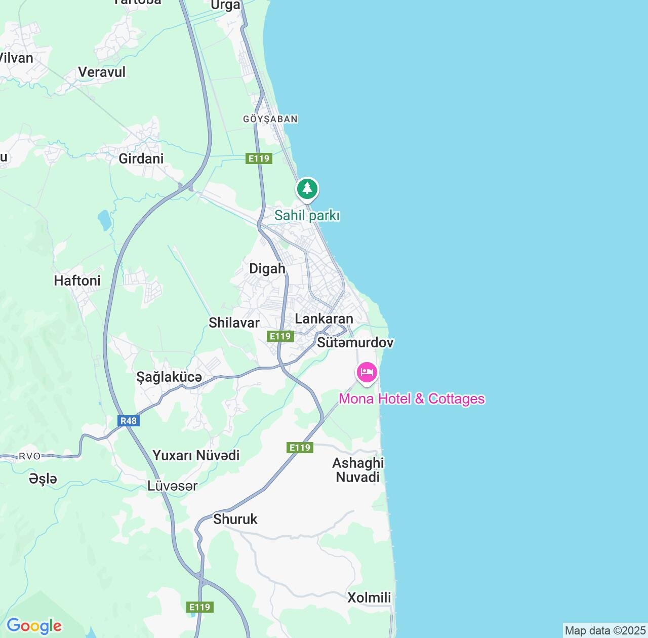 Map image for Intellectual Property Lawyers in Lankaran and Lənkəran IP firms at coordinates  ; .