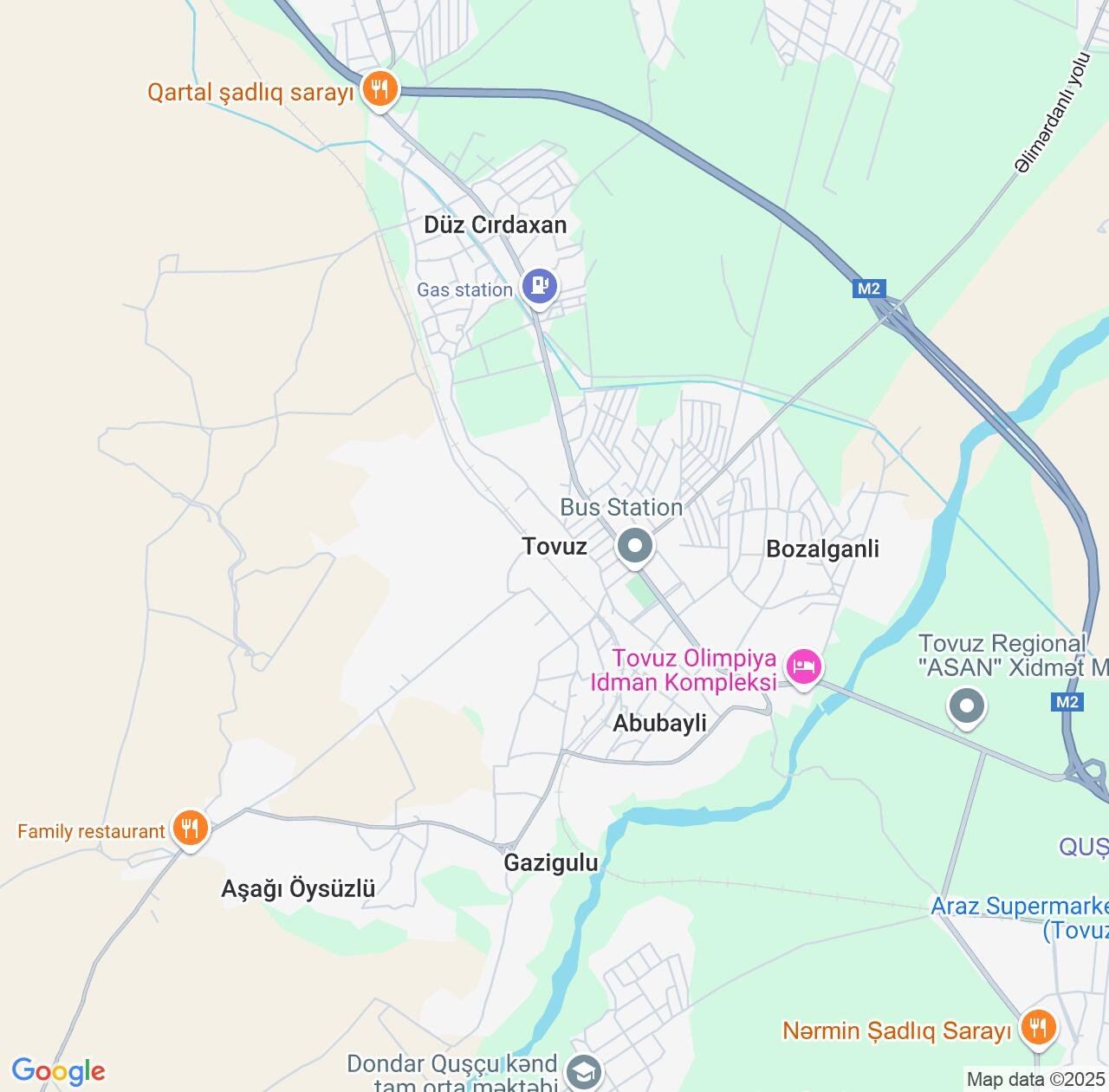 Map image for Intellectual Property Lawyers in Tovuz District and Azerbaijan IP firms at coordinates  ; .