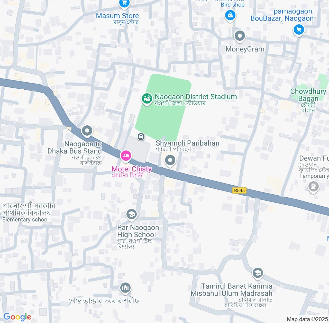 Map image for Intellectual Property Lawyers in Par Naogaon and Rajshahi Division IP firms at coordinates  ; .